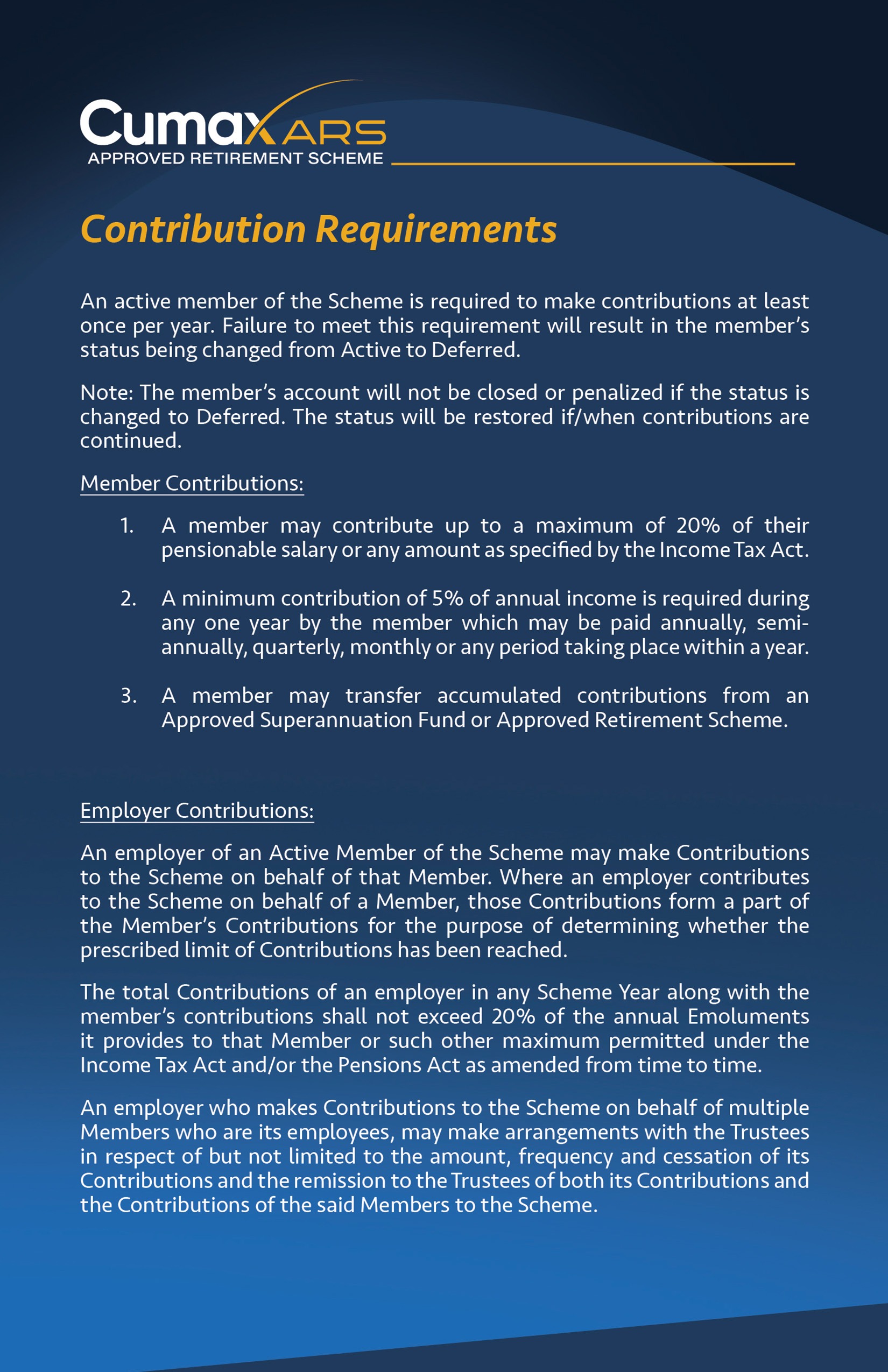 contribution-benefits